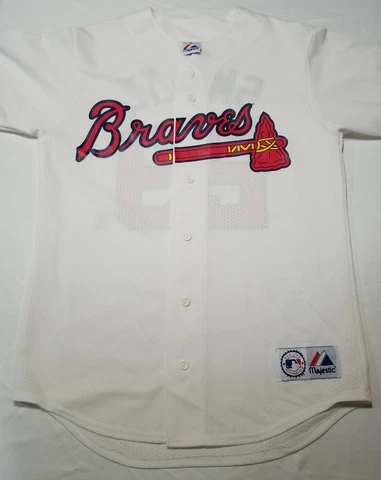 Majestic Atlanta Braves Baseball Jersey John Smoltz No: 29 Size M Cover