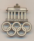 XI. Olympischen Spiele 1936 Berlin - Offizielles Besucherabzeichen  (5371a)