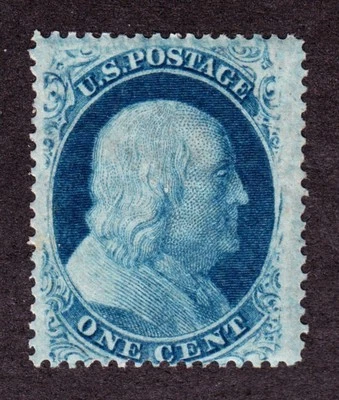 US 24 1c Franklin Mint F-VF OG H SCV $140 - Image 1 of 2