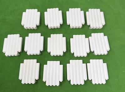Lego Castillo Blanco Tronco Panel Pared 2 x 6 x 6 #30140 Lote Foto 1 de 4