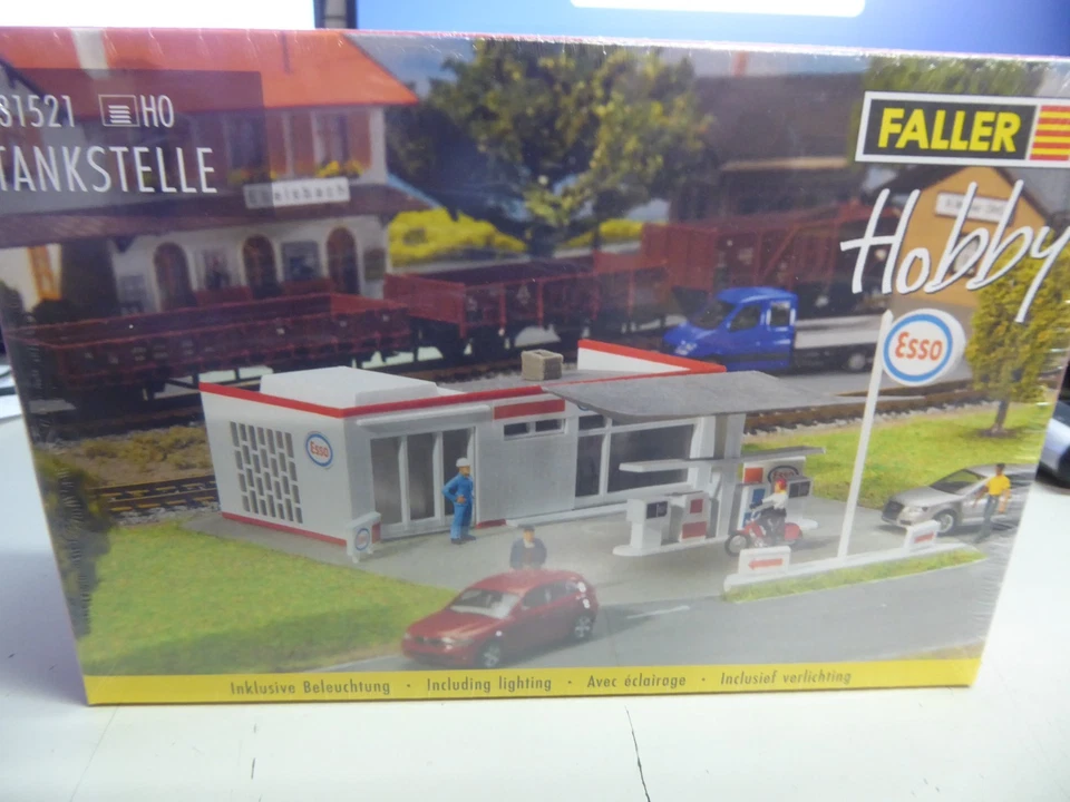 Faller H0 131521  Tankstelle, Ep. II, 160 x 140 x 70 mm Bausatz NEU & OVP - Bild 1 von 1