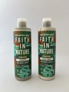 Faith in Nature 400ml Shampoo & 400ml Conditioner Bundle- Coconut Dry Hair/scalp - Picture 1 of 2