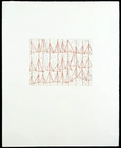 Untitled, 2009. Farbradierung Hanns SCHIMANSKY (*1949 D), handsigniert - Bild 1 von 3