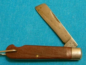 VINTAGE KLEIN TOOLS CHICAGO USA 1550-45 EASY OPENER ROPE KNIFE UTILITY SURVIVAL - Picture 1 of 9