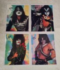 KISS 1977 HOTLINE MYLAR LOVE GUN PHOTO SET ACE GENE PAUL PETER 8X10 