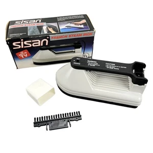 Vintage Sisan französisches Dampfbügeleisen Modell HV003 Kleiderdampfer wie im Fernsehen gesehen verpackt - Bild 1 von 8