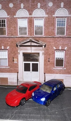 Lot Of 2 Matchbox Porsche 2004 Cayenne Turbo & 2001 911 Turbo NLFFP 1:64 Diecast - Image 1 of 4