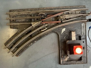 🚂Lionel 021 Manual Switch Left w/ Light. Tested/Serviced C5 Good Condition - Picture 1 of 5