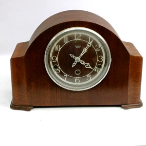 Art Deco Smiths Enfield Mantle Clock / Mantel Clock / Spares or Repair / #6 - Picture 1 of 18