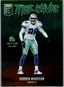 2025 Donruss Elite #3 Darren Woodson Title Waves Green - Bild 1 von 2