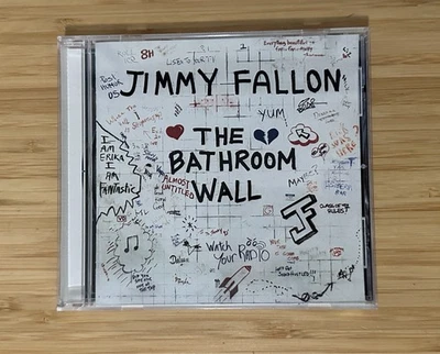 Jimmy Fallon The Bathroom Wall CD Album *COMPLETE* MINT!  Tested  vintage rock - Imagem 1 de 4