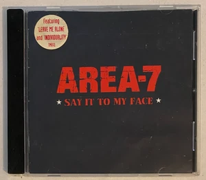 CD Area-7 - Say It To My Face 2001 - Imagen 1 de 5