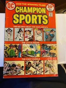 1973 Età del Bronzo DC Comic Champion Sports #1 3.5 - Foto 1 di 4