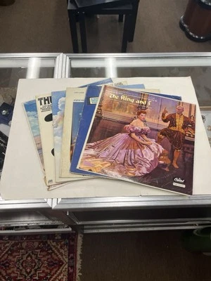 Mixed Lot Of 6 Movie Soundtrack Records, Wiz, Muppets, Exodus, Etc Foto 1 de 4