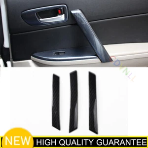 Car Interior Door Armrest Strip Trim For Mazda 6 Series 2006-2015 Carbon Fiber - Picture 1 of 6