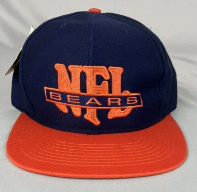 Vintage Nutmeg Chicago Bears NFL Snapback Hat American Needle Made in USA NWT - Image 1 of 4