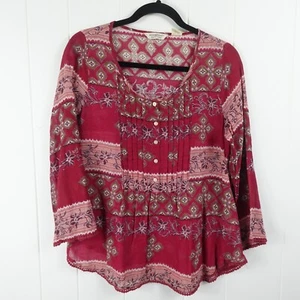 Ralph Lauren Denim & Supply Bandana Print Boho Blouse Large - Picture 1 of 11