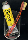Dentifrice suisse 1943 vintage pharmaceutique dentaire imprimé toile giclée 14x20