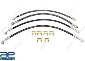 Extended Brake Line Kit 110807-3-KIT 110808-3-KIT For Suzuki Samurai 1986-95 AEs - Picture 1 of 9