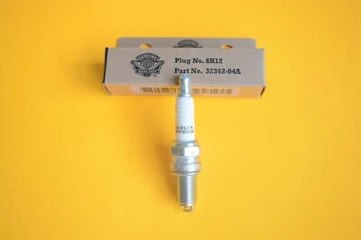 HARLEY DAVIDSON NEW OEM SPARK PLUG 6R12 - 32362-04A - Image 1 of 2