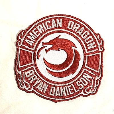 Pro Wrestling Crate American Dragon Bryan Danielson AEW Patch 3.5"x3.5" New - Image 1 of 2