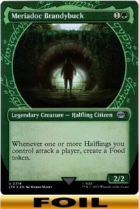 1x - Meriadoc Brandybuck - FOIL SHOWCASE #314 - Herr der Ringe - CUC NM MTG - Bild 1 von 1
