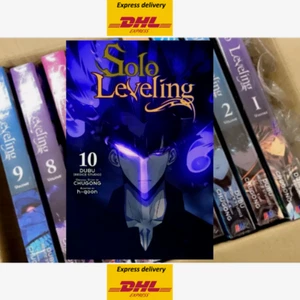 Solo Leveling Manga Set Volume 1-10 English Manhwa Comic by Chugong -DHL Express - Picture 1 of 11