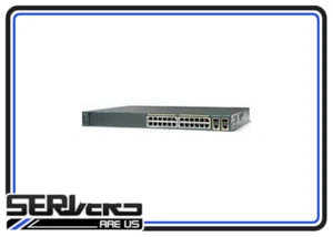 Cisco Catalyst (WS-C2960X-24PS-L) Desktop Ethernet Switch - Bild 1 von 1