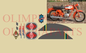 GILERA 98 GIUBILEO SERIE ADESIVI STICKERS - Picture 1 of 1