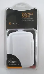 Vello Bounce Dome (Diffuser) for Nikon SB-900/ SB-910 Speedlights New in package - Picture 1 of 3