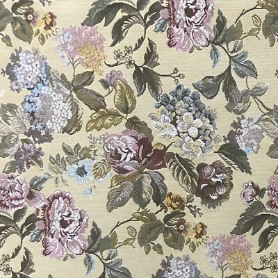 Jacquard Fabric Floral, 54" Wide, for Upholstery Window, Crafts, Sold by Yard - Image 1 of 4