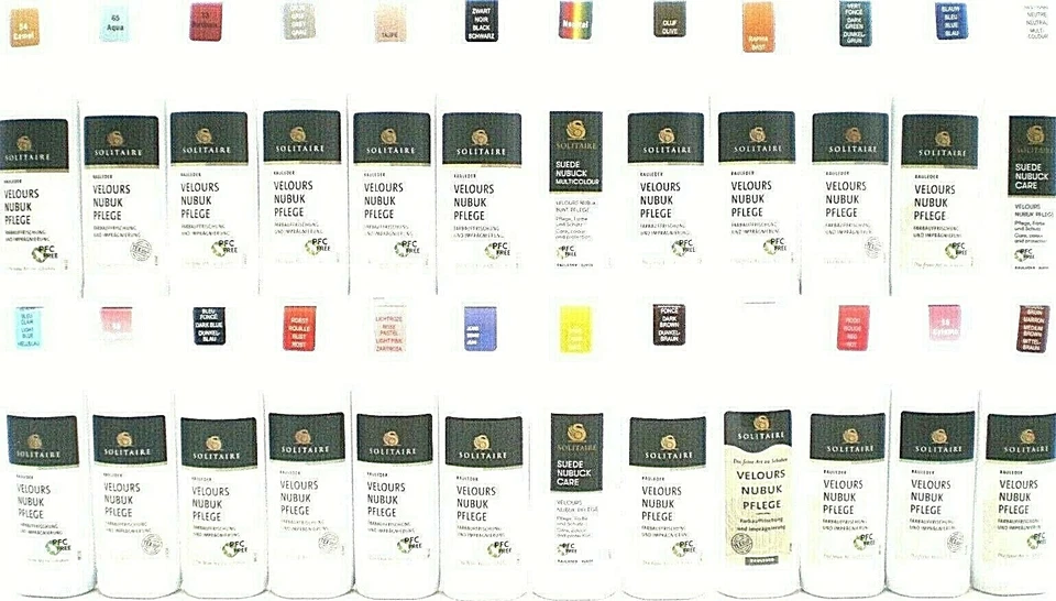 (12,63€/100ml)Velours Nubuk Wildleder Pflege Solitaire Stic 75 ml versch. Farben - Bild 1 von 1