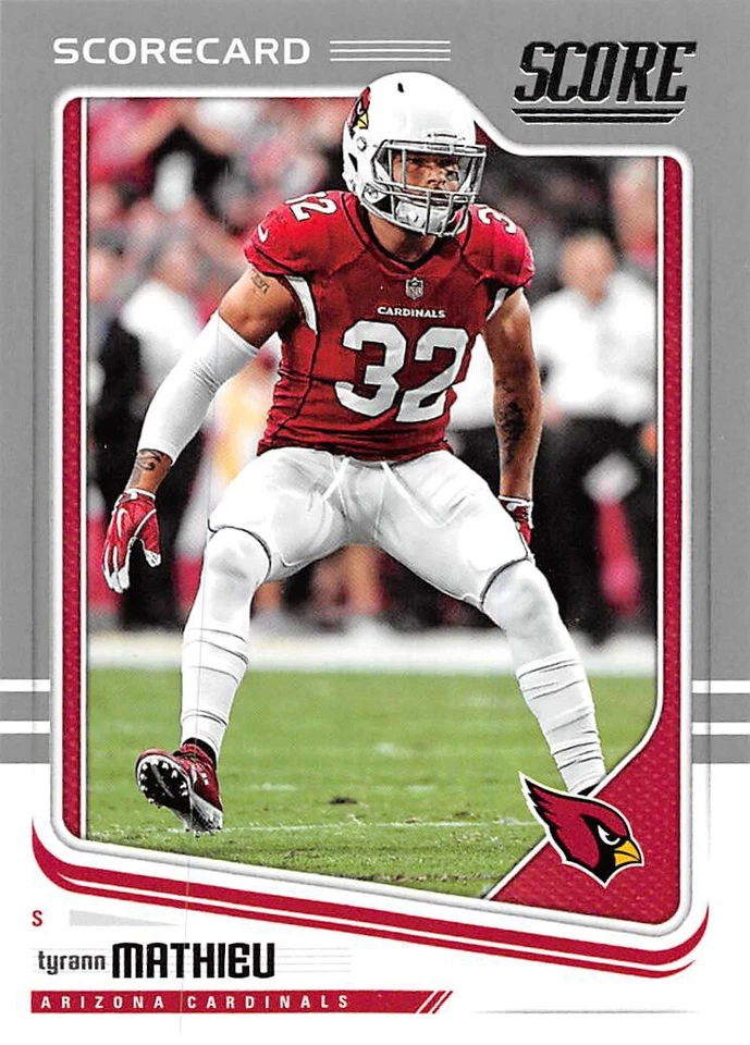 2018 Score Football Scorecard Parallel Singles - You Choose - Image 1 of 1