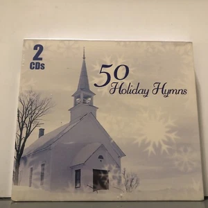 50 HOLIDAY HYMNS - 2 CD Set 2011 Sonoma Entertainment New Sealed - Foto 1 di 2