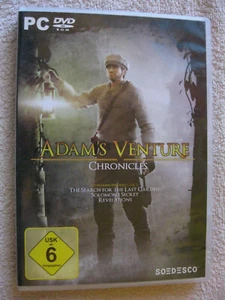 PC DVD Rom Spiel Adam´s Venture Chronicles - Picture 1 of 2
