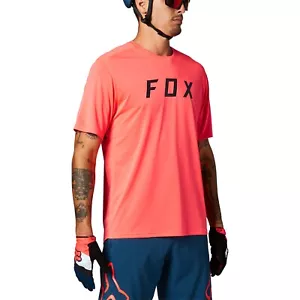 Fox Ranger Mens MTB Jersey - Bright Atomic Punch - Picture 1 of 5
