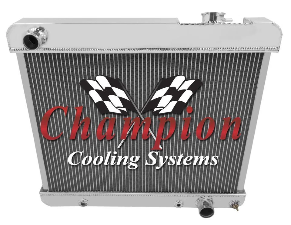 Oldsmobile Cutlass 1965 1966 4 filas Champion radiador avanzado todo aluminio Foto 1 de 4