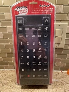 NEW SEALED Universal JUMBO GIANT - TV Remote Control, Buzzy 11” X5” SENIORS - Picture 1 of 8