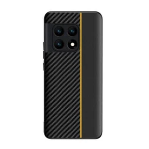 Shockproof Carbon Fiber Texture Leather Sticker Case Cover For OnePlus 10 Pro - Picture 1 of 14