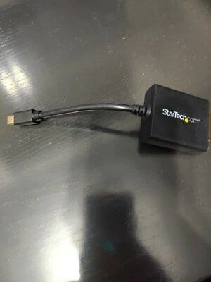 StarTech Adapter for mini DisplayPort (mini DP) to DVI MVP2VGDVHD STA-MDP2DVI - Image 1 of 2
