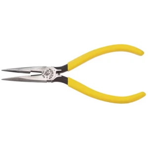 6 In. Standard Long Nose Side Cutting Pliers With Spring | Tools Klein Needle - Picture 1 of 12