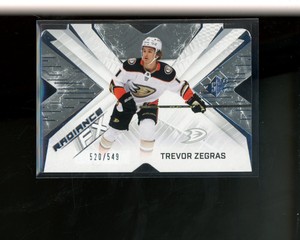2022-23 Upper Deck SPX Radiance Trevor Zegras #d 520/549 #21