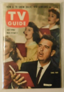 Guía de TV #313 28 de marzo 1959 Ernie Ford - Imagen 1 de 1