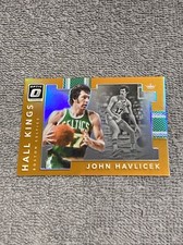 2017-18 Donruss Optic John Havlicek Hall Kings Orange Prizm #d 5/9! CELTICS!