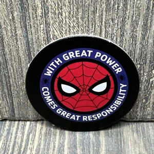 2021 Monopoly Spider-Man Marvel Replacement Part Symbol Great Responsibility Tok - Picture 1 of 3