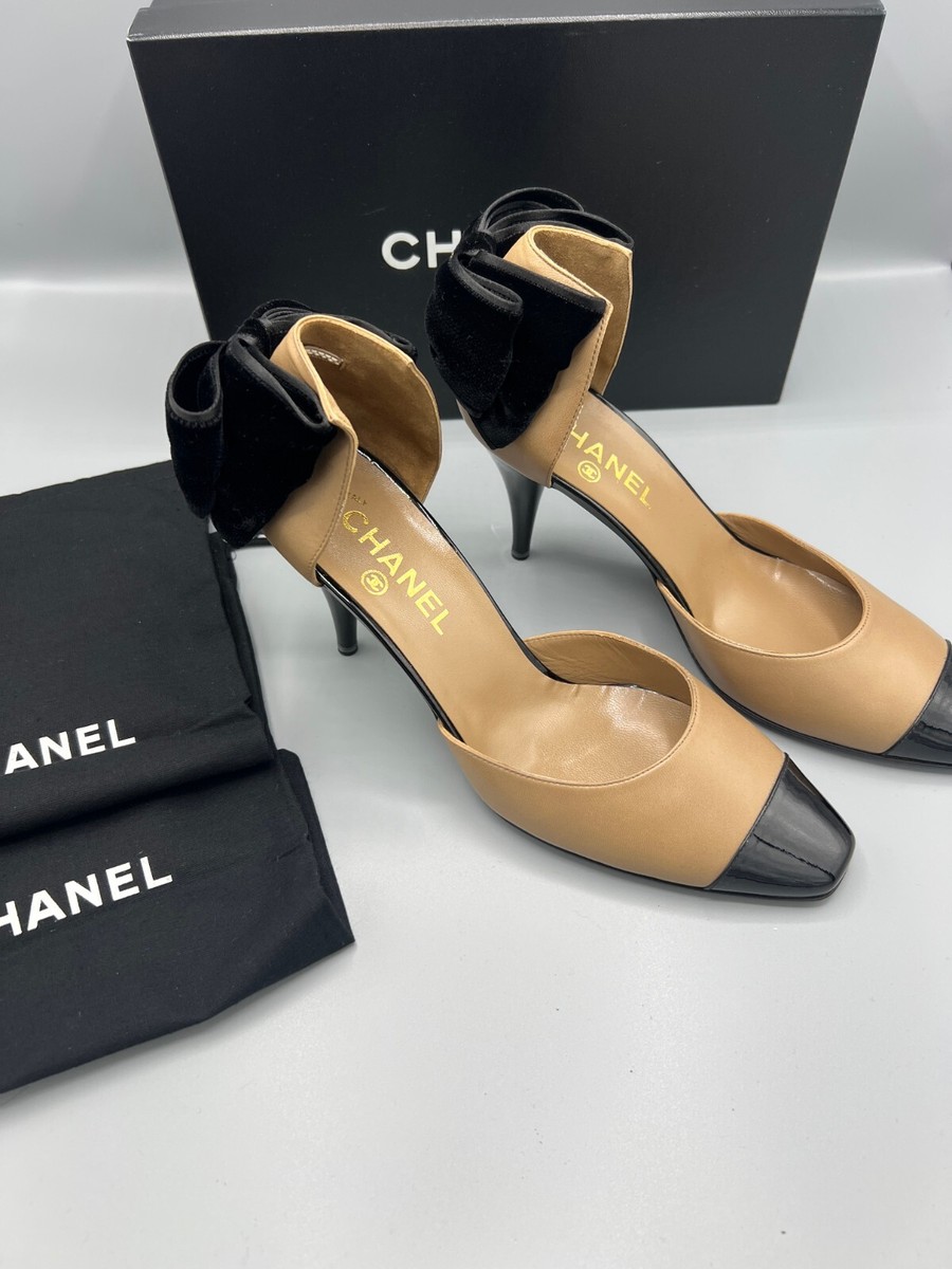 CHANEL High (3-3.9 in) Heel Height Slingback Heels for Women CHANEL High (3-3.9 in) Heel Height Slingback Heels for Women