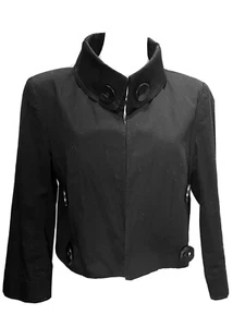 Grace Dane Louis 14 Ladies Short Black.Jacket Accent Buttons 14 - Picture 1 of 8