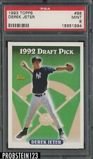 1993 Topps #98 Derek Jeter New York Yankees RC Rookie HOF PSA 9 MINT