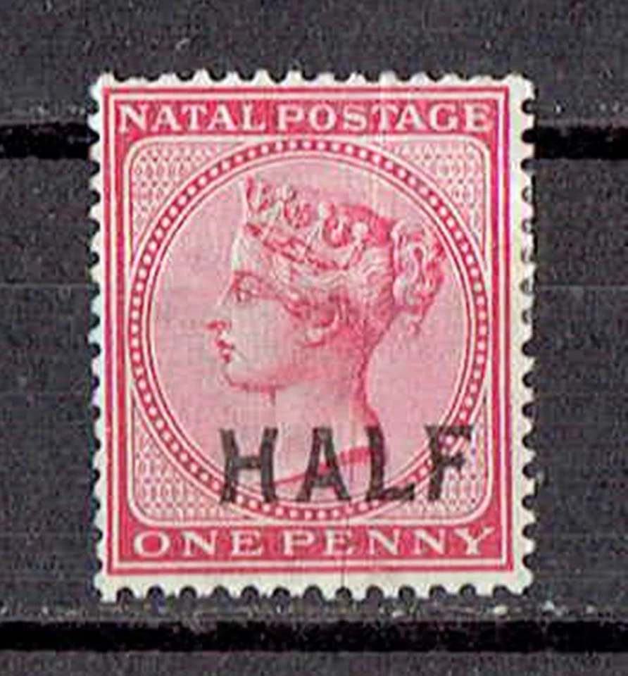 Sobreimpresión NATAL (SA) 1895 SG#125 en negro sin marcar para WM Fine MH Foto 1 de 1