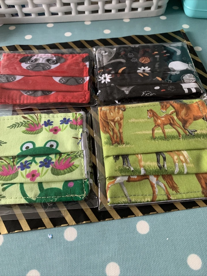 Frog. Pug .Horse  Cats - Image 1 of 1